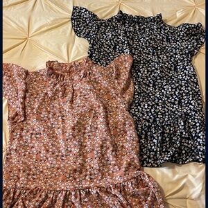 SHEIN ruffled shoulder blouses